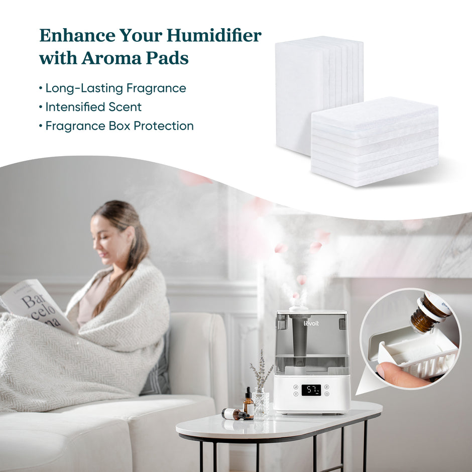 Levoit Humidifier Aroma Pads (16 Pack) Compatible with Classic 300S