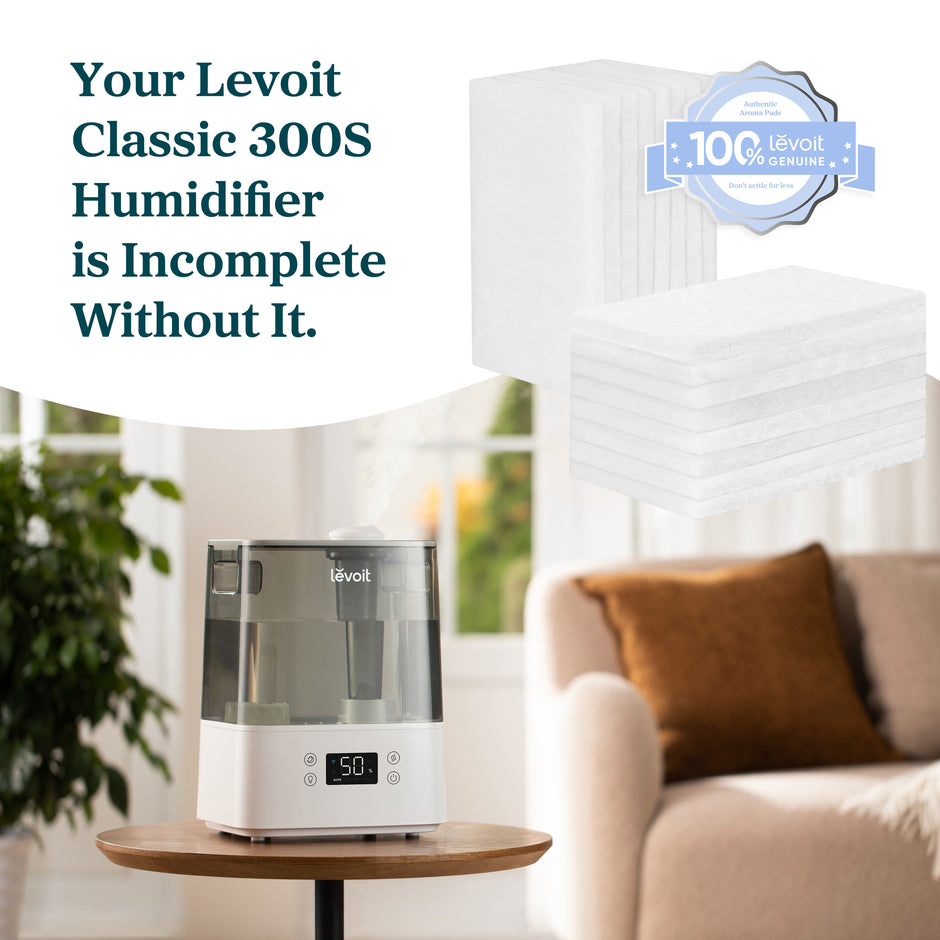 Levoit Humidifier Aroma Pads (16 Pack) Compatible with Classic 300S