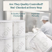 Levoit HEPA replacement filters stacked with gloves for quality checks