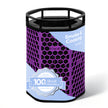 Smoke & Cooking carbon replacement filter cylinder, purple hex honeycomb media