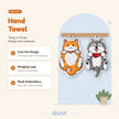 [Not For Sale] Levoit Cute Pet Hand Towel