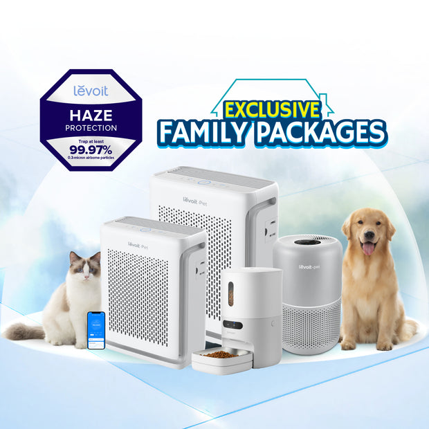 [Haze Protection] Levoit Vital Series Pet Air Purifier Family Package