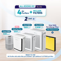 [Haze Protection] Levoit Vital Series Pet Air Purifier Family Package